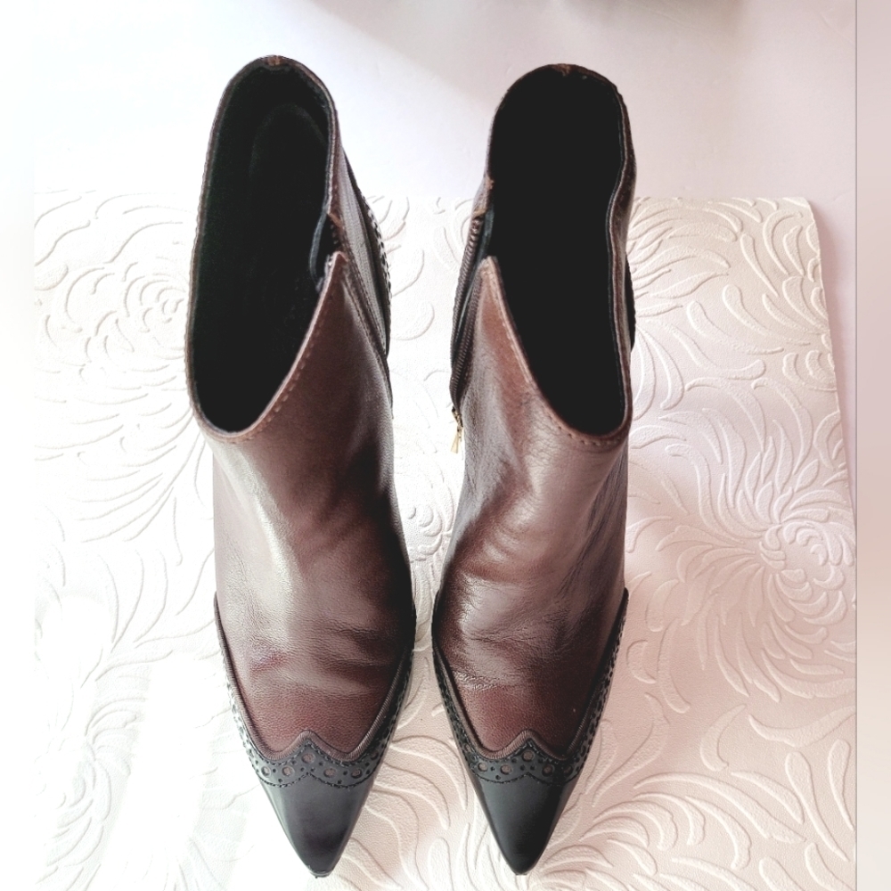 Tory Burch Booties Tie tip Bootie 8 1/2 M - Picture 4 of 16
